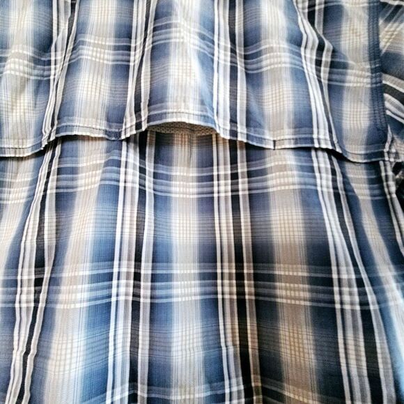 Carhartt Force Relaxed Fit Vented Plaid Button Shirt Men's Medium - Picture 6 of 9